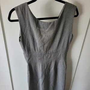 Vintage Charcoal Work Dress